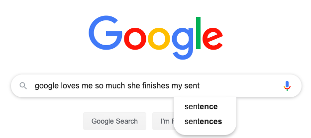 Googles loves me