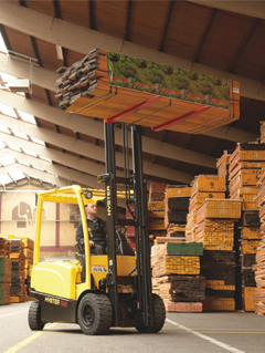 Hyster high lift truck