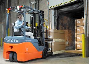 Toyota electric lift truck